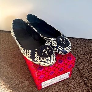 Tory Burch Minnie Travel Ballet Flats 7.5